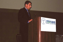 Dr Jon Patricios ACSM Presentation 2007