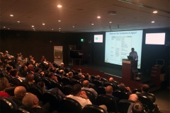 Dr Patricios addressing clinicians at Aspetar Sports Medicine, March, 2017