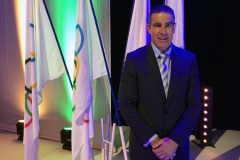 Dr Patricios addressing the IOC on concussion, Monaco, March, 2017